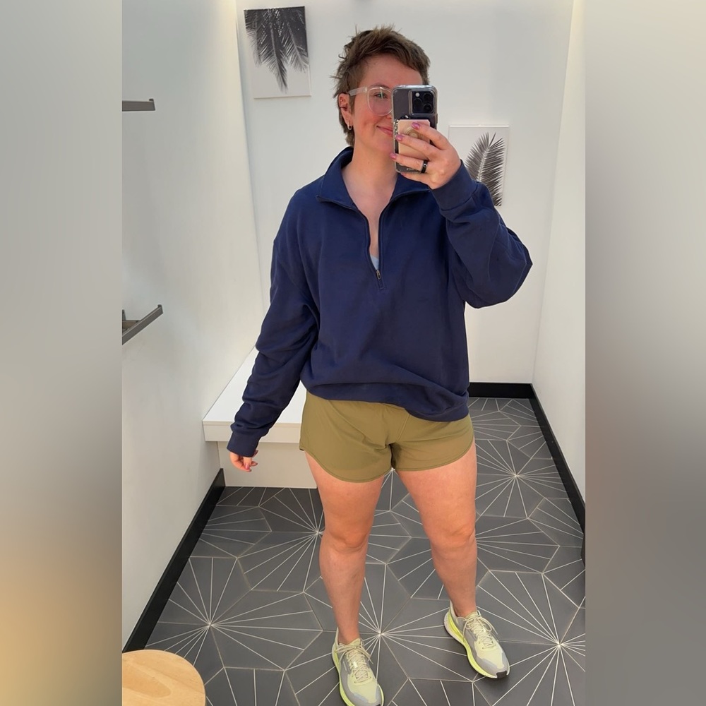 Lululemon French Terry Oversized Halfzip